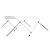 vidaXL 2-Bow Bimini Top Wei&szlig; 180x130x110 cm