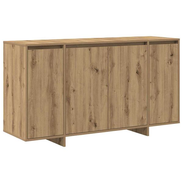 vidaXL Sideboard Artisan-Eiche 135 x 41 x 75 cm Holzwerkstoff