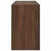 vidaXL Bad-Wandschrank Braun Eichen-Optik 80x25x40 cm Holzwerkstoff
