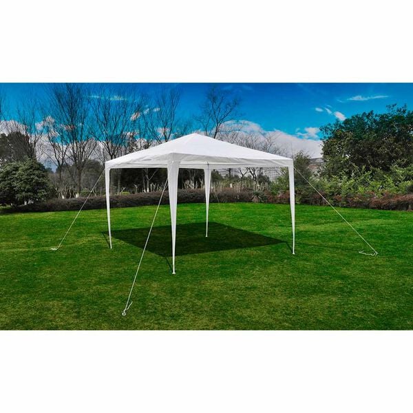 vidaXL Gartenpavillon mit Pyramidendach 3 x 3 m