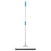 vidaXL Wasserschieber mit Stiel 55x122,5 cm Stahl und Gummi