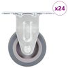 vidaXL 24 Stk. Bockrollen 50 mm
