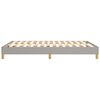 vidaXL Boxspringbettgestell Hellgrau 140x190 cm Stoff