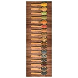 vidaXL K&uuml;chenbodenmatte Waschbar L&ouml;ffel 45x150 cm