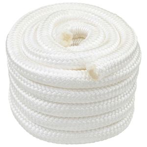 vidaXL Bootsseil 3 mm 5 m Wei&szlig;