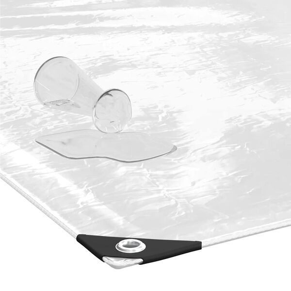 vidaXL Pflanzenabdeckung mit &Ouml;sen 1x10 m PVC