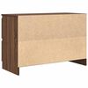 vidaXL TV-Schrank Braun Eichen-Optik 80x35x54 cm Holzwerkstoff