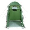 vidaXL Duschzelt Gr&uuml;n Wasserfest