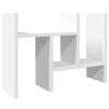 vidaXL Schreibtisch-Organizer Wei&szlig; 34,5x15,5x35,5 cm Holzwerkstoff