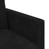 vidaXL Sofa 2 pcs Schwarz 158 x 78 x 80 cm Samt