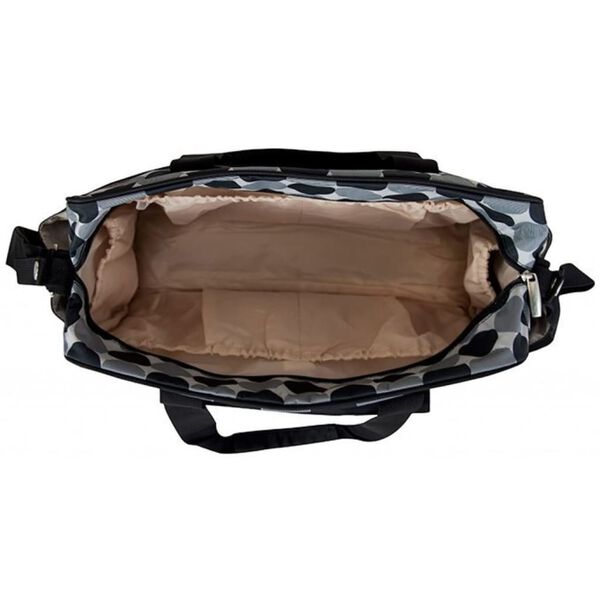 Baninni Wickeltasche Amalfi Schwarz Kreis BNDB005-BKCL