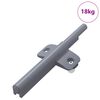 vidaXL Sanftschlie&szlig;er 1161 stk. Grau 125 x 47 x 15 mm PP