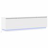 vidaXL TV-Schr&auml;nk mit LED Wei&szlig; 180 x 38 x 49 cm Holzwerkstoff