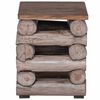 vidaXL Hocker Natur 30 x 30 x 38 cm Massivholz Teak