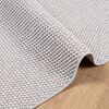 vidaXL Bereichsteppiche LUGO Creme und Grau 240 x 240 cm Polyester