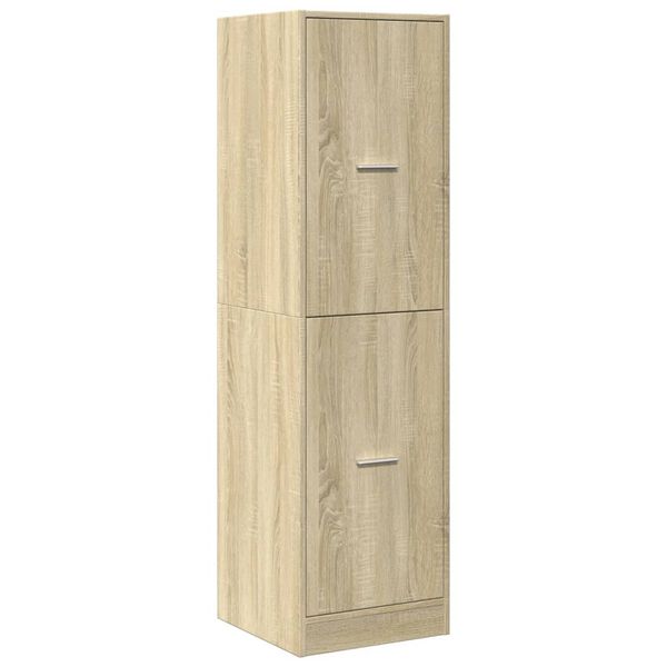 vidaXL Apothekerschrank Sonoma-Eiche 40x41x144,5 cm Holzwerkstoff