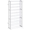 Schuhregal f&uuml;r 40 Paar Schuhe Schuhschrank 140cm