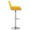vidaXL Barhocker 2 Stk. Senfgelb Stoff