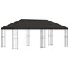 vidaXL Pavillon mit Seitenw&auml;nden 6 x 3 m Anthrazit Polyester und Stahl