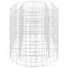 vidaXL Gabionen-Hochbeet Verzinktes Eisen 120x50x50 cm