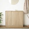 vidaXL Sideboard Sonoma-Eiche 85x34x76 cm Holzwerkstoff