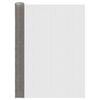 vidaXL Mesh Bildschirm 120 x 200 cm 3 Mesh Edelstahl 201 Silber