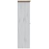 vidaXL Kleiderschrank 3-T&uuml;rig Wei&szlig; 118&times;50&times;171,5 cm Kiefer Panama Serie