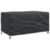 vidaXL M&ouml;belbezug Uni Schwarz 150 x 90 x 75 cm 600D