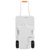 vidaXL Camping-Wassertank mit Rollen 30 L Grau