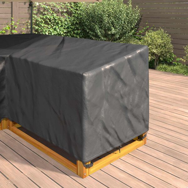 vidaXL Gartenmöbelabdeckung 250 x 180 x 80 cm 600D Oxford Stoff