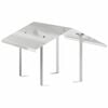 vidaXL Kaminhaube Silber 50 x 60 x 37 cm Edelstahl