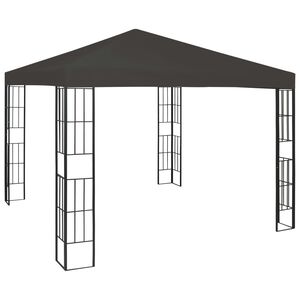 vidaXL Pavillon 3&times;3 m Anthrazit
