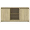 vidaXL TV-Schrank Sonoma-Eiche 102x37,5x52,5 cm Holzwerkstoff