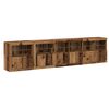 vidaXL LED-Sideboard Altholz 283 x 37 x 67 cm Holzwerkstoff