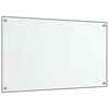 vidaXL Küchenrückwände 2 Stk. Transparent 70x60 cm Hartglas