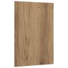vidaXL Dekoplatten 150 Stk. Artisan-Eiche 21 x 30 x 0,27 cm