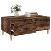 vidaXL Couchtisch R&auml;uchereiche 90x50x36,5 cm Holzwerkstoff