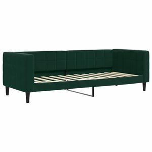 vidaXL Tagesbett Dunkelgr&uuml;n 80x200 cm Samt