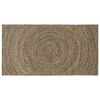 vidaXL Bereichsteppiche Nat&uuml;rlich und Schwarz 100 x 200 cm Jute