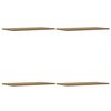 vidaXL Wandregale 4 Stk. Artisan-Eiche 60x30x1,5 cm Holzwerkstoff