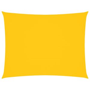 vidaXL Sonnensegel Oxford-Gewebe Rechteckig 6x8 m Gelb