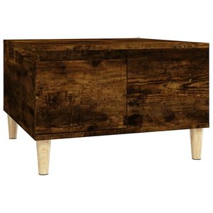 vidaXL Couchtisch R&auml;uchereiche 55x55x36,5 cm Holzwerkstoff