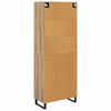 vidaXL Highboard mit Schubladen 2 pcs Artisan-Eiche 69,5 x 34 x 180 cm