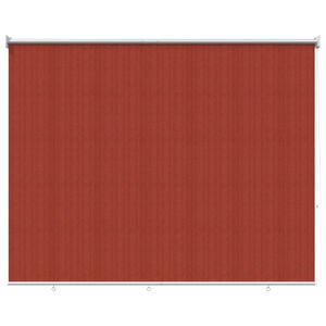 vidaXL Au&szlig;enrollo 90% UV-Block Terrakotta 200 x 230 cm HDPE