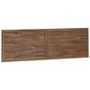 vidaXL Kopfteil Wandmontiert Natur 160 cm Massivholz Teak