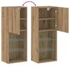vidaXL TV-Schrankset Artisan-Eiche 40,5 x 30 x 102 cm Holzwerkstoff