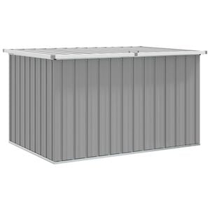 vidaXL Gartenbox Grau 150x101x91 cm