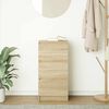 vidaXL Sideboard Sonoma-Eiche 37,5x35x76 cm Holzwerkstoff