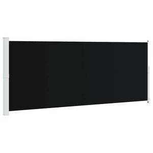 vidaXL Seitenmarkise Ausziehbar 200x514 cm Schwarz