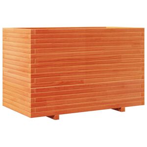 vidaXL Pflanzk&uuml;bel Wachsbraun 110x60x72 cm Massivholz Kiefer